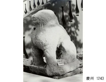 石獅子 — 국립경주박물관 · 경주 1243