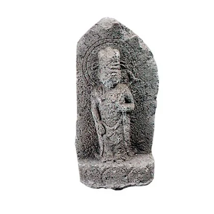 석조여래입상 — 영남대학교박물관 · 소장 3486